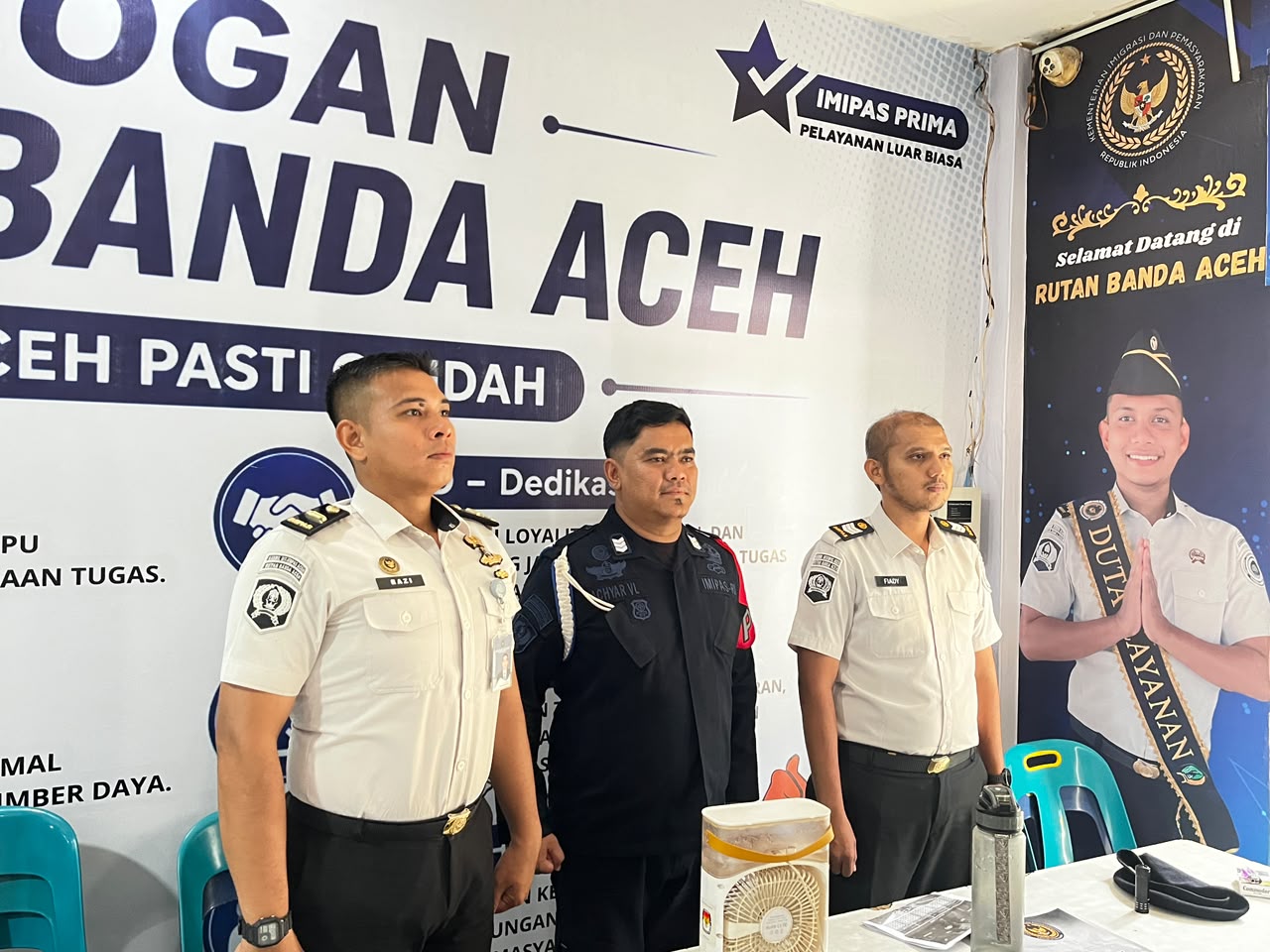 Indonesia Raya Menggema Pukul 10.00 WIB, Rutan Banda Aceh Berdiri Khidmat