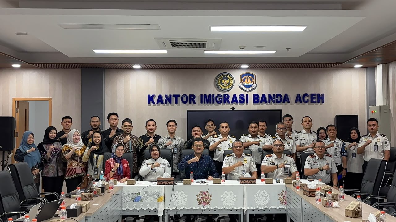 Kepala Rutan Banda Aceh Hadiri Kegiatan Penguatan Fungsi Hukum dan Pengelolaan Kerja Sama