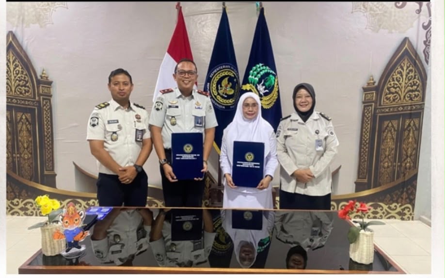 Perkuat Sinergi Pelayanan Dasar, Rutan Banda Aceh dan Puskesmas Baitussalam Jalin Kerja Sama Layanan Kesehatan WBP
