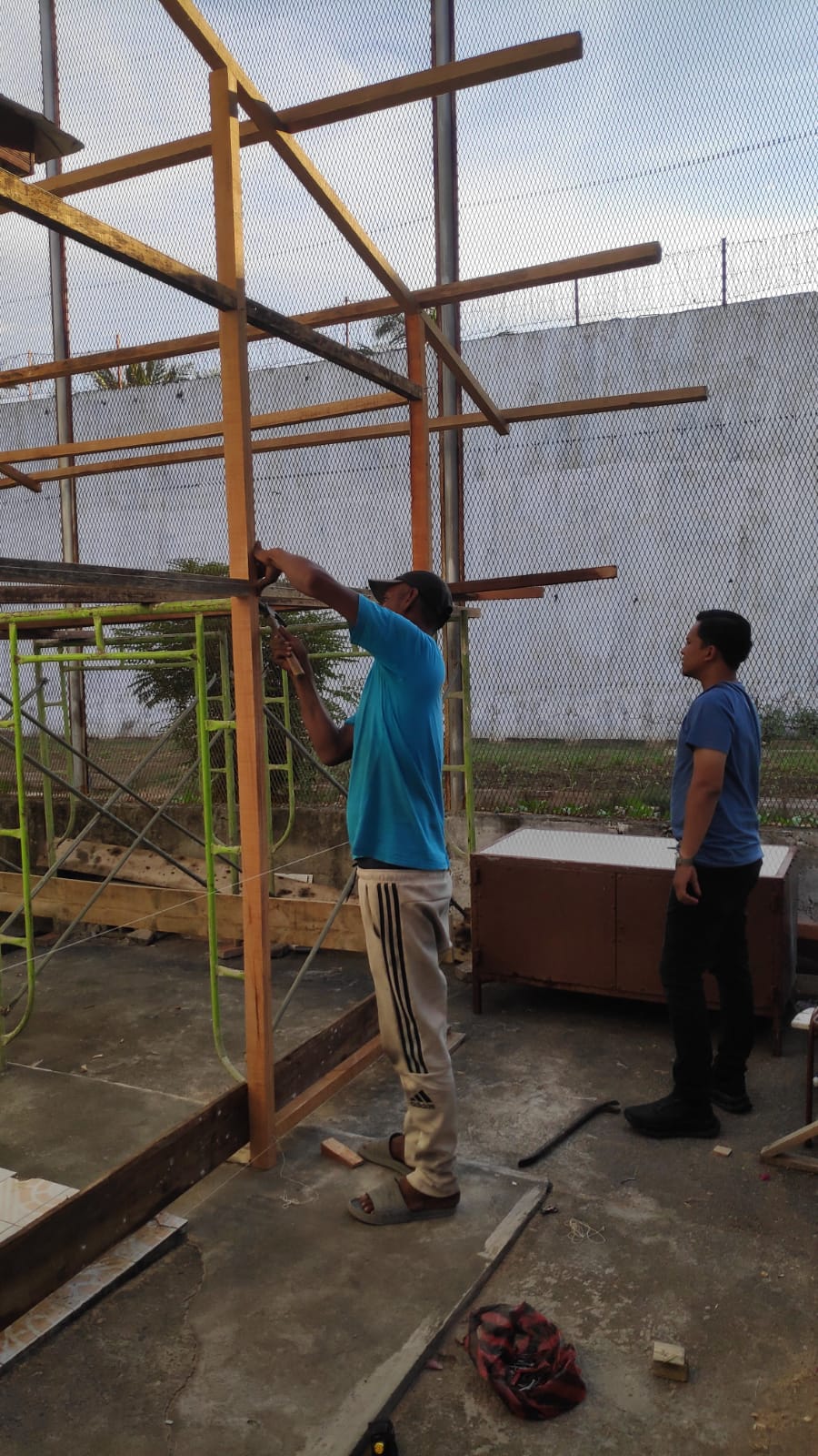 Tingkatkan Standar Kebersihan dan Sanitasi WBP, Rutan Banda Aceh Gejot Pembangunan Fasilitas Laundry Terpadu