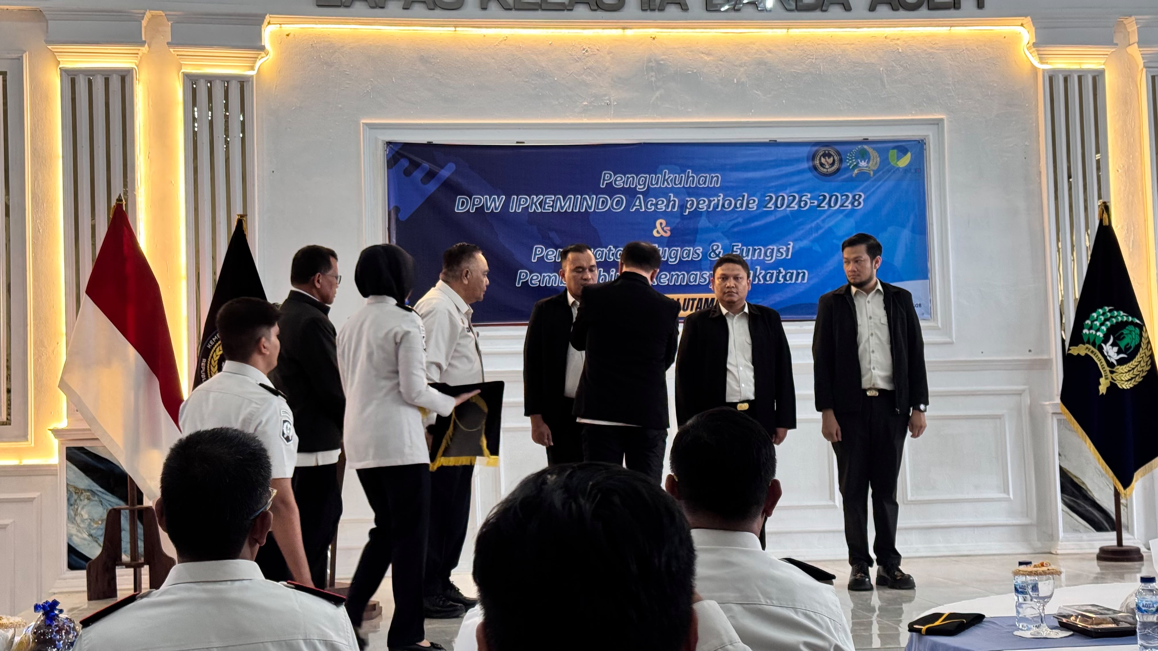 Pengukuhan Pengurus DPW IPKEMINDO Aceh Periode 2026-2028: Kepala Rutan Banda Aceh Hadir Dukung Penguatan Fungsi Pembimbing Kemasyarakatan