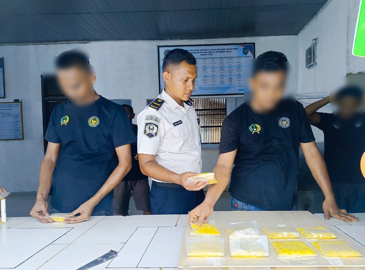 Dukung Pembinaan Produktif, Rutan Banda Aceh Kembangkan Kegiatan Produksi Tempe
